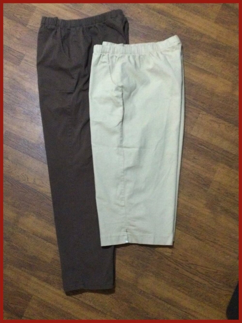 2pr Casual Pants, sz PL